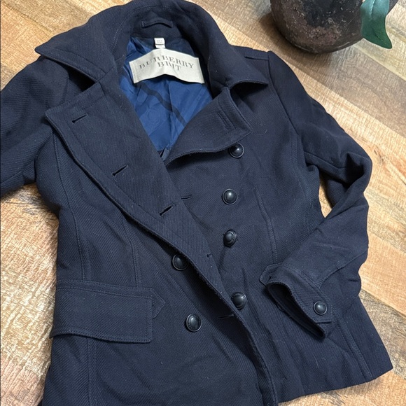 Burberry Women's Dark Blue Peacoat